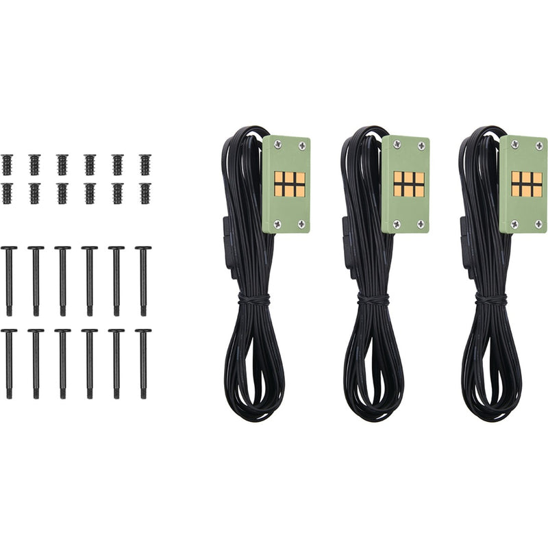 Load image into Gallery viewer, Thermaltake ct120 ex argb sync pc cooling fan matcha green (3-fan pack) case fans (lichtgroen, 3 stuks, 120 x 120 x 25 mm, pwm)