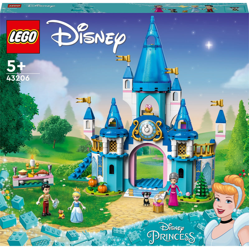 Load image into Gallery viewer, Lego disney princess - het kasteel van assepoester en de knappe prins constructiespeelgoed (43206)