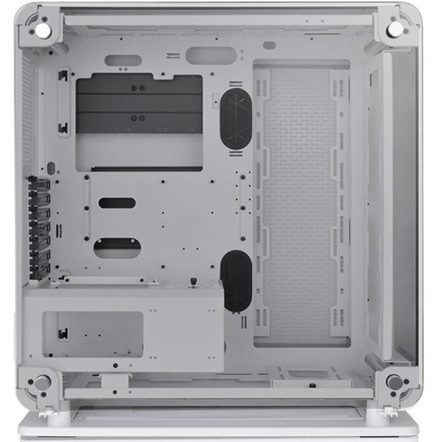 Load image into Gallery viewer, Thermaltake core p6 tempered glass snow midi tower behuizing (wit | 4x usb-a | 1x usb-c | window)