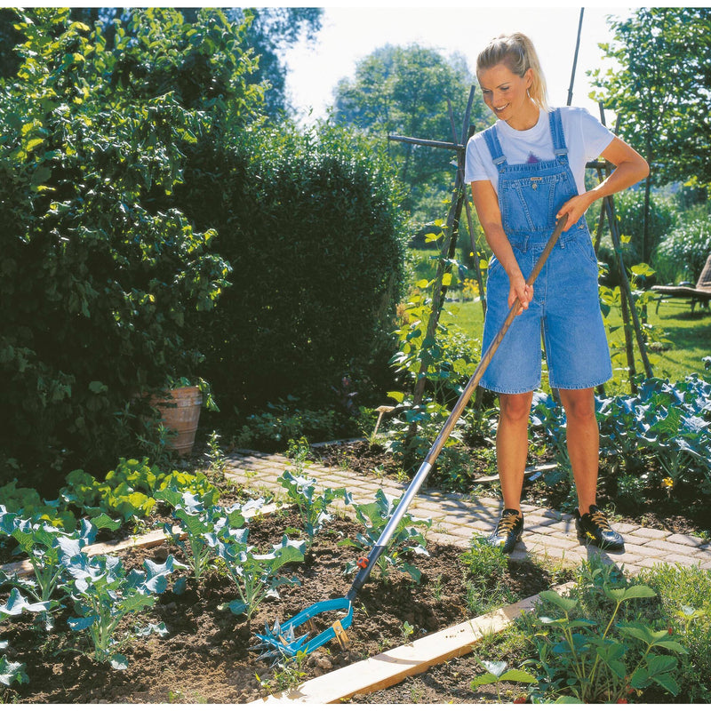 Load image into Gallery viewer, Gardena combisystem sterfrees met wiedmes schoffel (turquoise, 3195-20)