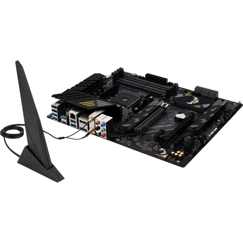 Load image into Gallery viewer, Asus tuf gaming b550-plus wifi ii socket am4 moederbord (zwart, raid, gb-lan, wi-fi 6, bt, sound, atx)