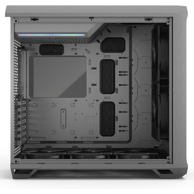 Load image into Gallery viewer, Fractal design torrent gray tg light tint midi tower behuizing (grijs | 2x usb-a | 1x usb-c | tempered glass)