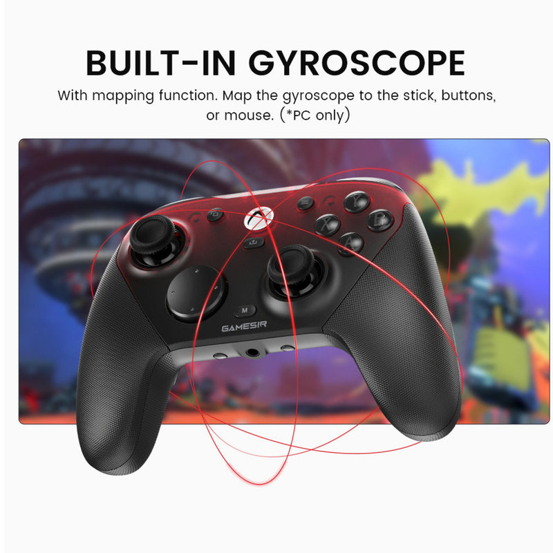 Load image into Gallery viewer, Gamesir g7 pro tri-mode - shadow ember gamepad (zwart donkerrood, xbox series x|s, xbox one, pc, android, steam)