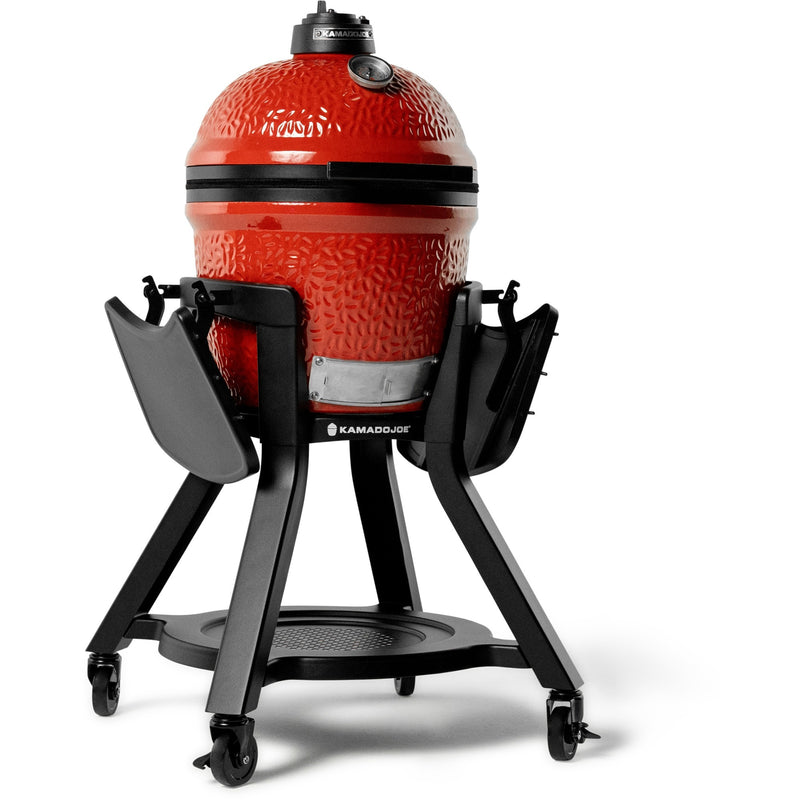 Afbeelding laden in galerijviewer, Kamado joe joe jr®-kar met zijtafels barbecuewagen (zwart)