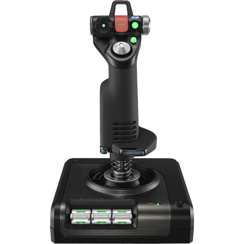 Load image into Gallery viewer, Logitech g saitek x52 pro flight gaming hotas