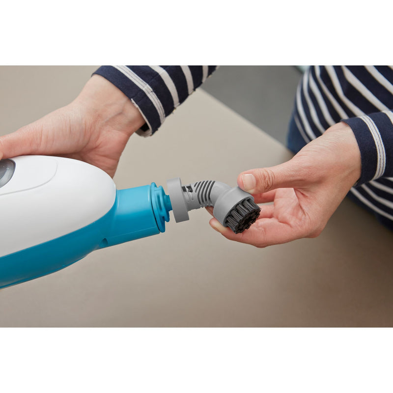 Afbeelding laden in galerijviewer, Black+decker fsmh13e10-qs 1300w 10-in-1 steam-mop met accessoires stoomreiniger (wit)
