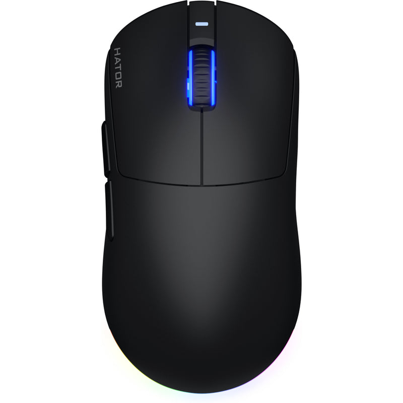 Load image into Gallery viewer, Hator quasar 3 wireless gaming muis (zwart, 400 - 12.000 dpi, rgb, 2.4ghz bluetooth 5.1 usb)