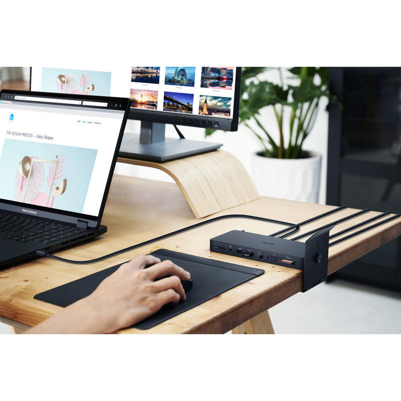 Load image into Gallery viewer, Asus triple 4k thunderbolt 4 dock dc500 dockingstation (zwart)