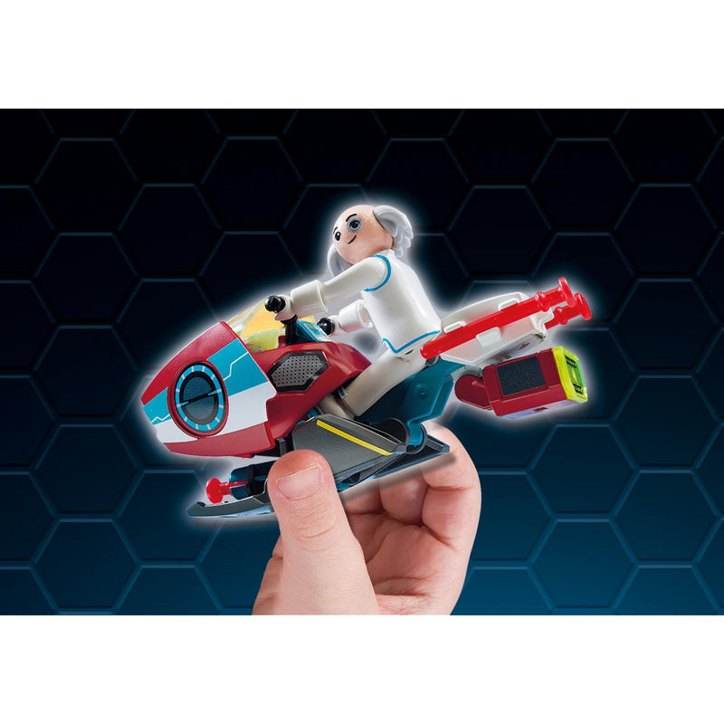 Afbeelding laden in galerijviewer, Playmobil super 4 - skyjet met dr. x robot constructiespeelgoed (9003)