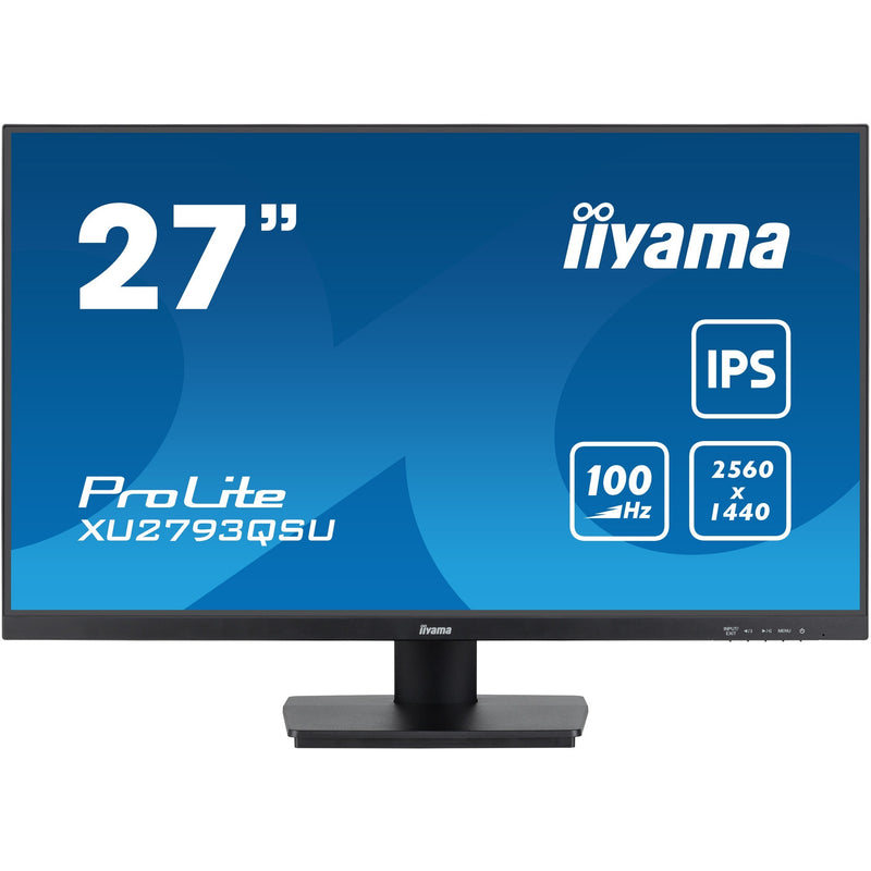 Load image into Gallery viewer, Iiyama prolite xu2793qsu-b7 27 monitor (zwart, hdmi, displayport, 2x usb-a, usb-b)