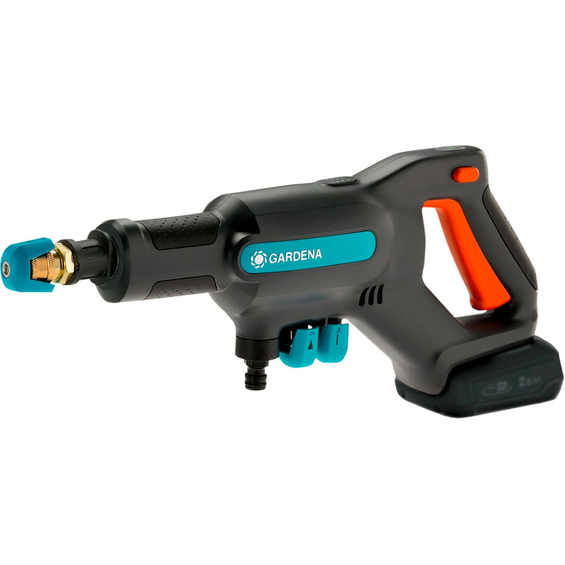 Load image into Gallery viewer, Gardena aquaclean 24 18 v p4a solo drukreiniger (grijs turquoise, 14800-55, accu niet inbegrepen)