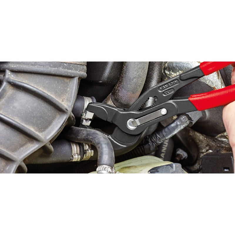 Load image into Gallery viewer, Knipex slangklemtang 85 51 250 c (rood)