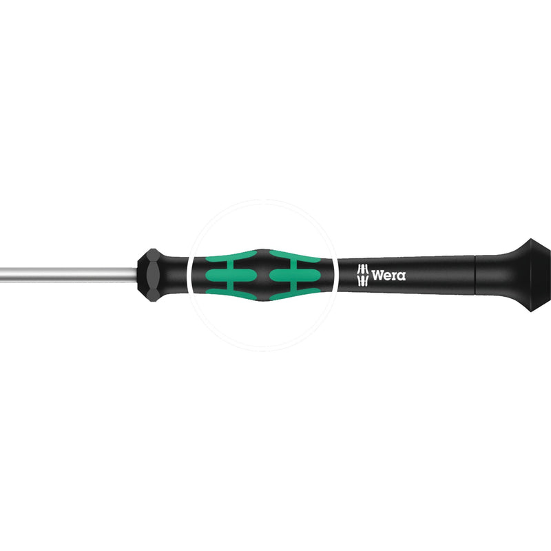 Load image into Gallery viewer, Wera kraftform 12sb1 micro-schroevendraaierset (zwart groen, voor elektrische apparaten)