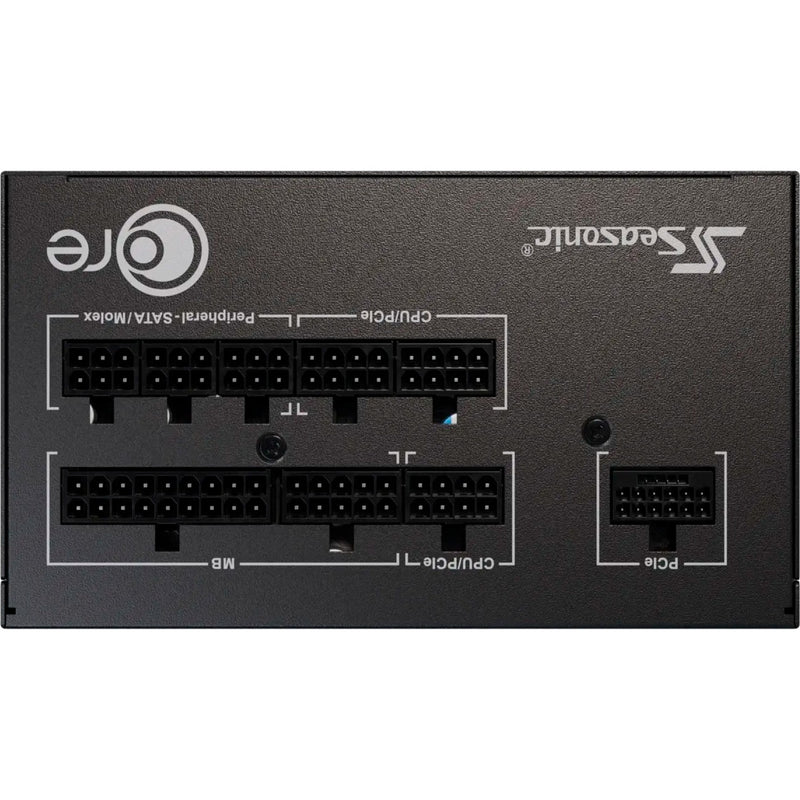 Load image into Gallery viewer, Seasonic core gx-850-v2 atx3.1 modulaire 850 watt voeding (zwart, 1x 12v-2x6, 2x pcie)