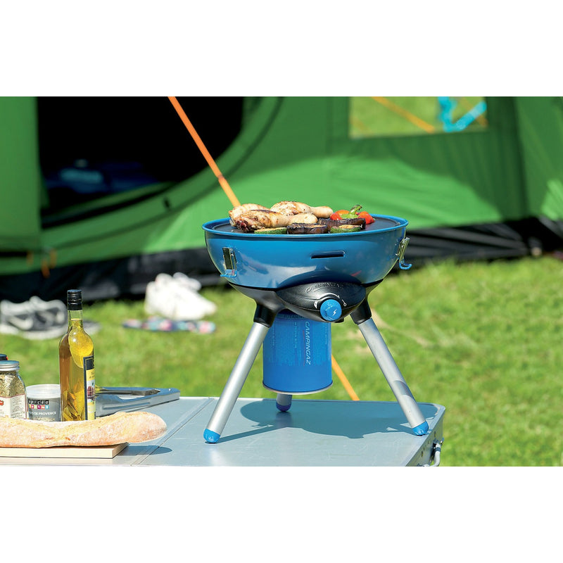 Load image into Gallery viewer, Campingaz party grill 400 cv gasbarbecue (zwart blauw, ø 35 cm)