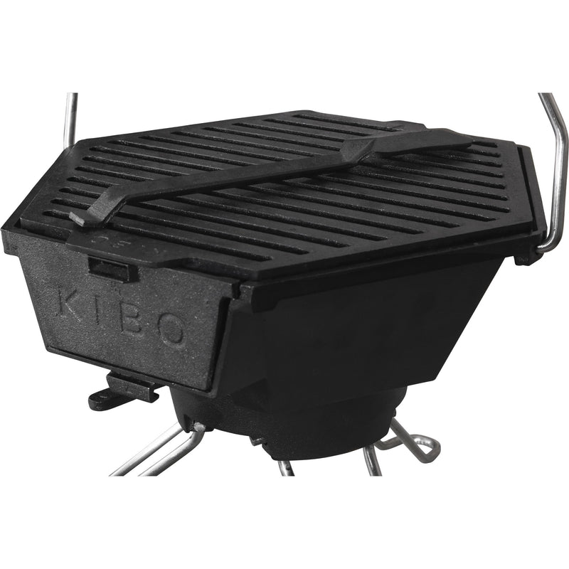 Afbeelding laden in galerijviewer, The windmill kibo grill model 3.0 houtskoolbarbecue (zwart)