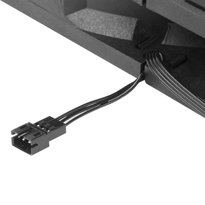 Load image into Gallery viewer, Silverstone air penetrator 184i argb case fan (zwart, 180 x 180 x 32 mm, pwm)
