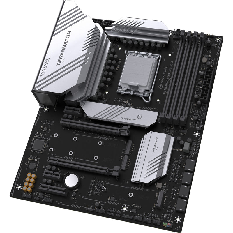 Afbeelding laden in galerijviewer, Maxsun ms-terminator z790-a wifi socket 1700 moederbord (zwart, raid, 2.5 gb-lan, wlan, bt, sound, atx)