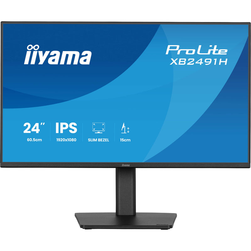 Load image into Gallery viewer, Iiyama prolite xb2491h-b1 23.8 monitor (zwart, 120 hz, hdmi, displayport)