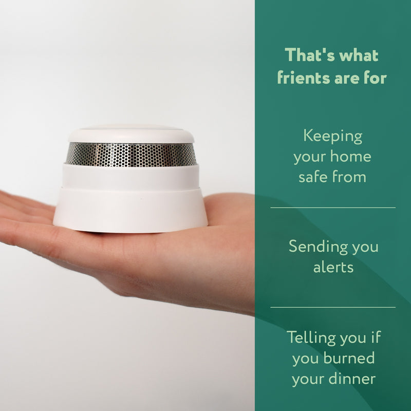 Load image into Gallery viewer, Frient intelligent smoke alarm melder (wit, zigbee 3.0)