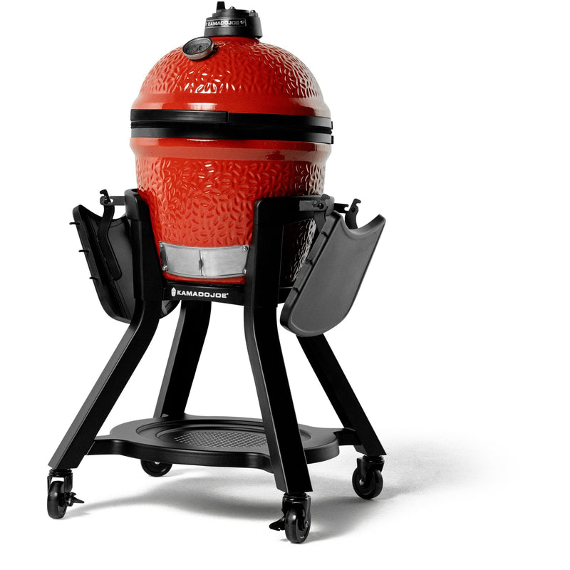 Afbeelding laden in galerijviewer, Kamado joe joe jr®-kar met zijtafels barbecuewagen (zwart)
