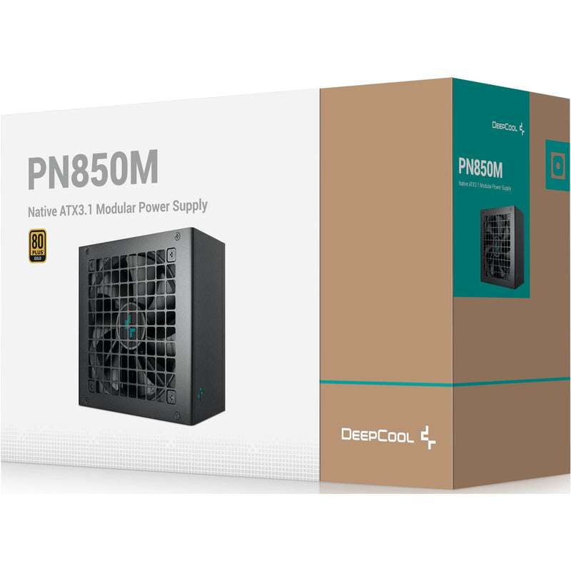 Load image into Gallery viewer, Deepcool pn850m modulaire 850 watt voeding (zwart, 3x pcie)