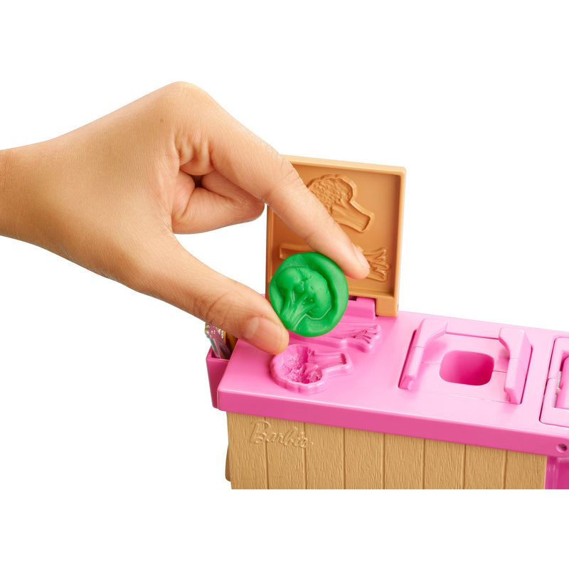 Load image into Gallery viewer, Barbie noodle bar speelset en pop