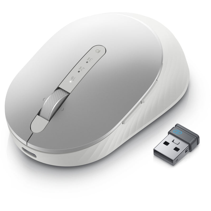Afbeelding laden in galerijviewer, Dell pro premium compacte muis - ms7421w (zilver wit, 1000 - 4000 dpi)