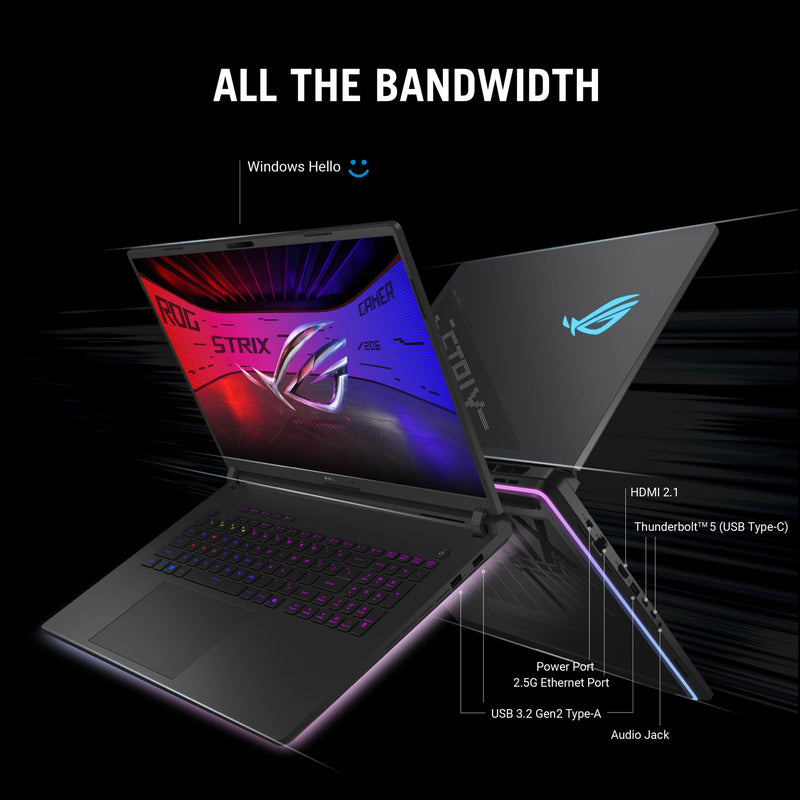 Afbeelding laden in galerijviewer, Asus rog strix scar 18 g835lx-sa012w 18 gaming laptop (zwart | core ultra 9 275hx | rtx 5090 | 64 gb | 4 tb ssd | 240 hz)