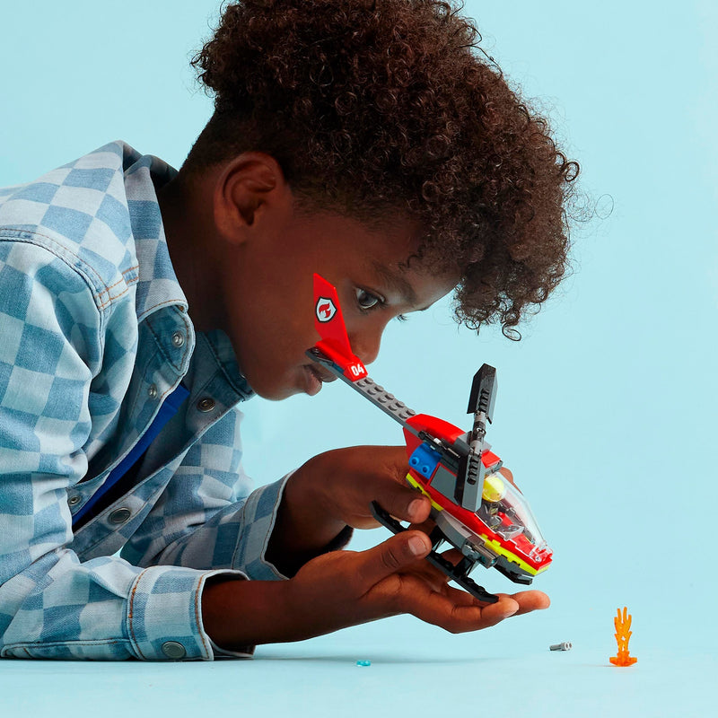 Load image into Gallery viewer, Lego city 60411 brandweerhelikopter