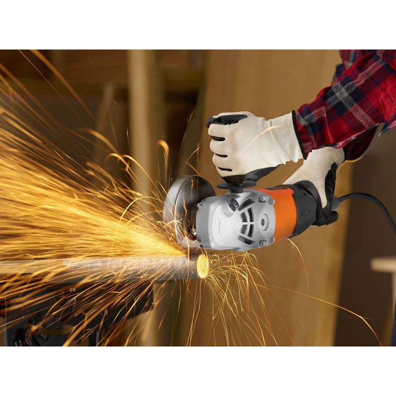 Afbeelding laden in galerijviewer, Black+decker bdgl2223-qs 2200w 230mm haakse slijper (zwart oranje)