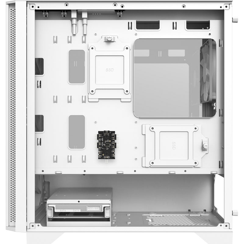 Load image into Gallery viewer, Montech air 100 argb mini tower behuizing (wit | 3x usb-a | tempered glass)