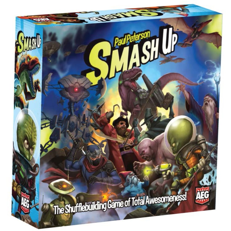Afbeelding laden in galerijviewer, European player network smash up kaartspel (engels, 2 - 4 spelers, 45 minuten, vanaf 12 jaar)