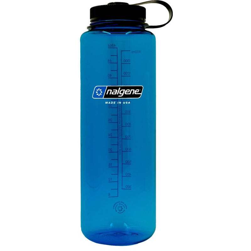Load image into Gallery viewer, Nalgene drinkfles wide mouth sustain silo 1,5 liter (transparant blauw)