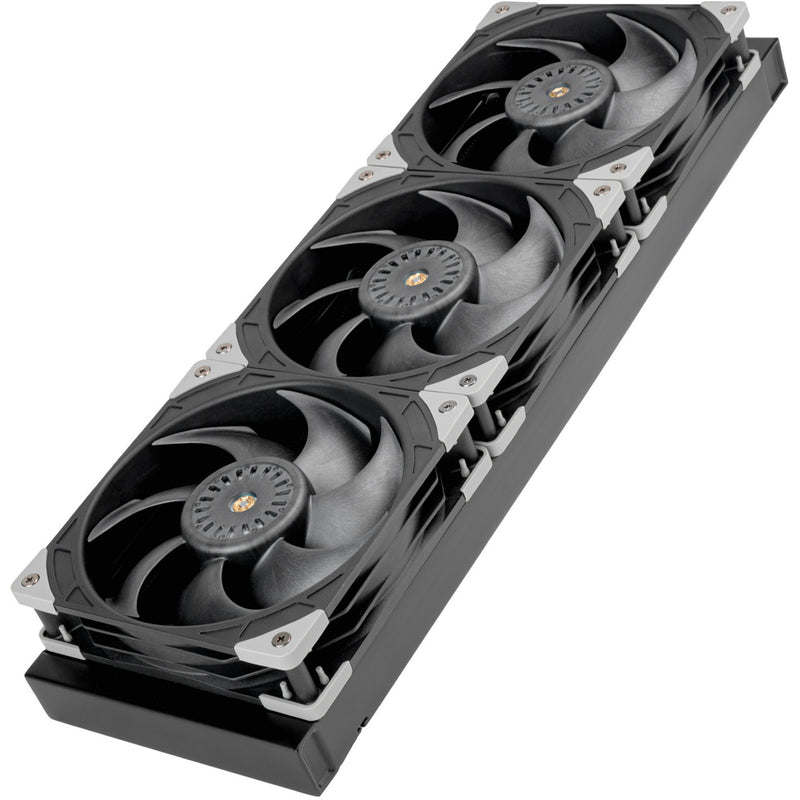 Load image into Gallery viewer, Silverstone xe420 waterkoeling (zwart zilver)