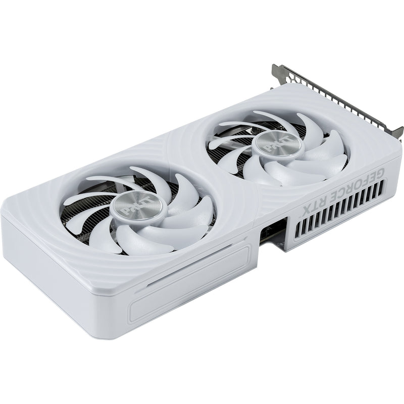 Afbeelding laden in galerijviewer, Palit geforce rtx 5060 oc white 8gb grafische kaart (wit, dlss 4, 3x displayport, 1x hdmi 2.1)