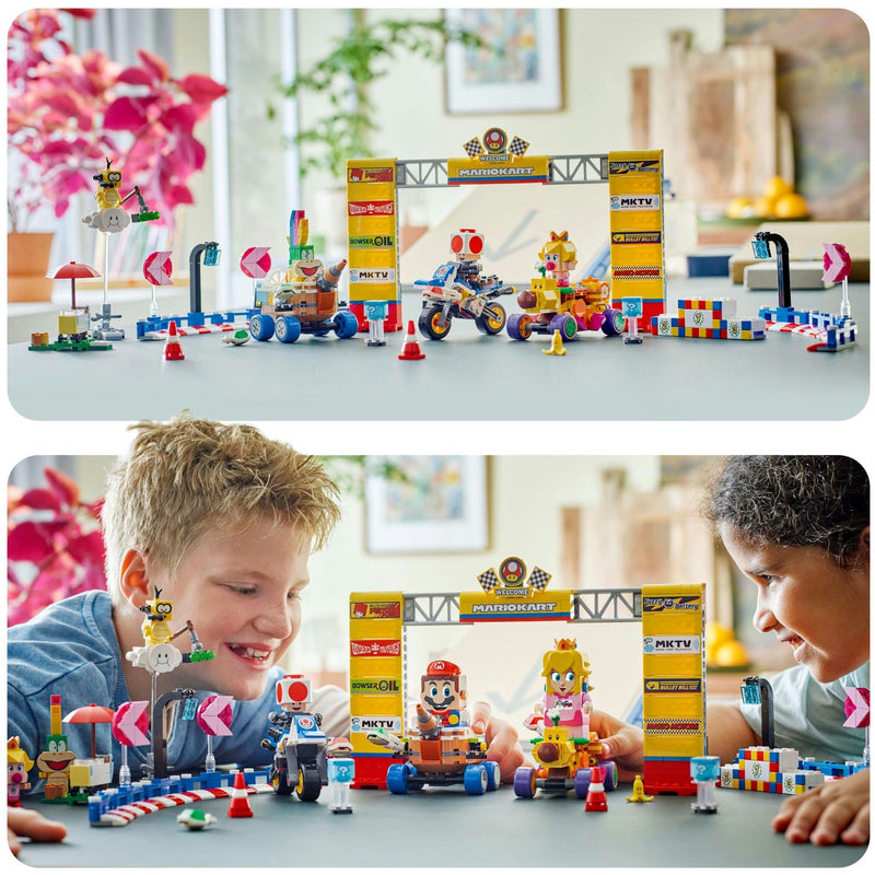 Load image into Gallery viewer, Lego super mario 72036 mario kart baby peach en grand prix set