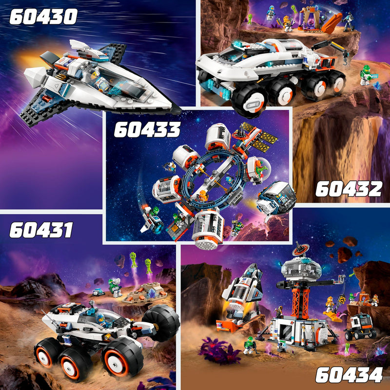 Load image into Gallery viewer, Lego city - ruimtebasis en raketlanceringsplatform constructiespeelgoed (60434)