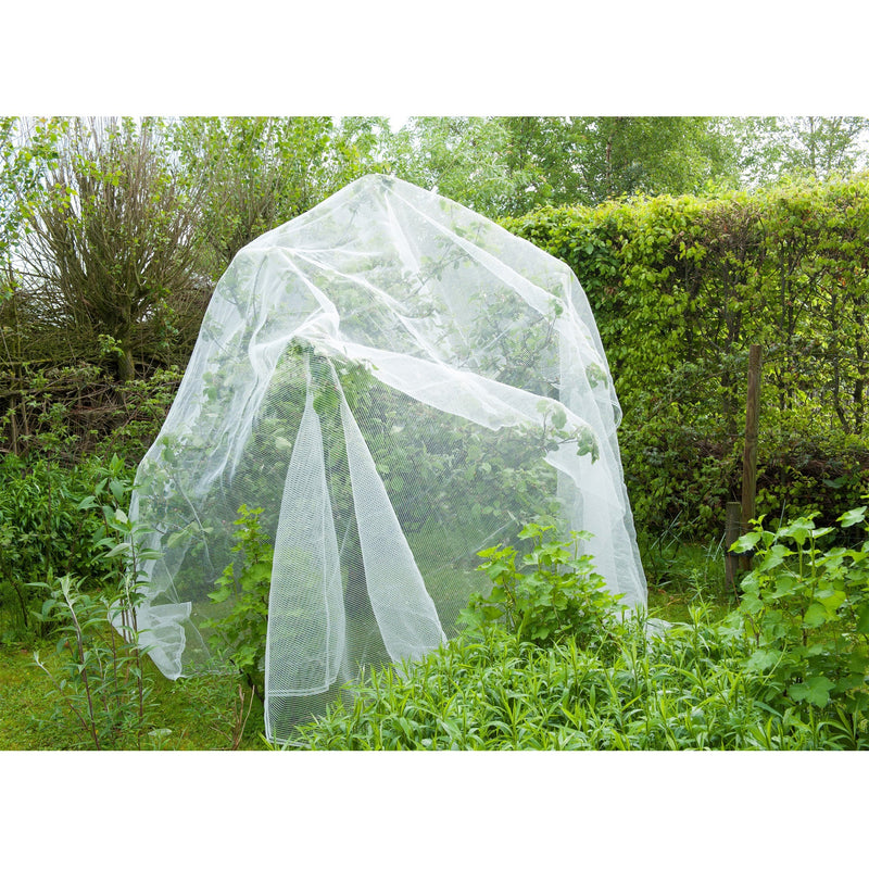Load image into Gallery viewer, Nature insectengaas, fijnmazig insectenhor (wit transparant, 5,2 x 5 m)