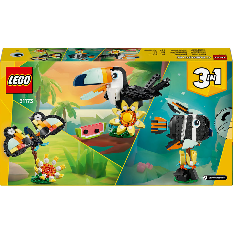 Load image into Gallery viewer, Lego ® creator 3in1 wilde dieren: tropische toekan - 31173
