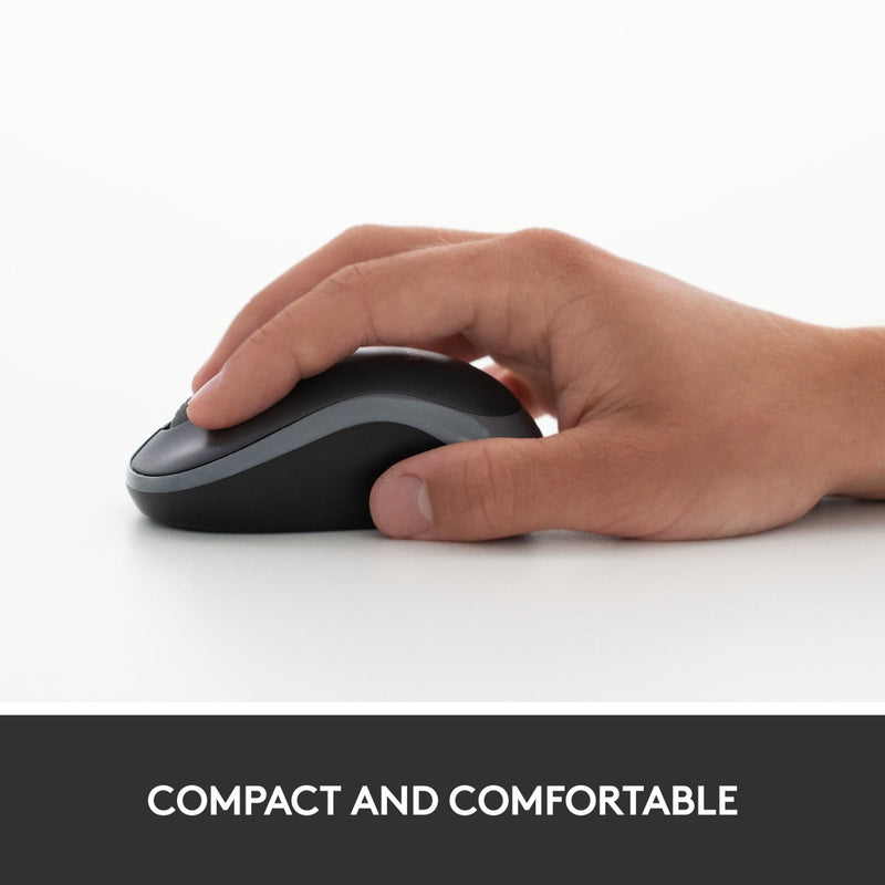 Load image into Gallery viewer, Logitech wireless mouse m185 (grijs, retail)