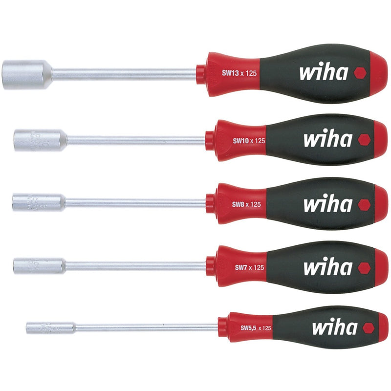 Load image into Gallery viewer, Wiha schroevendraaierset softfinish 1034 (zwart rood)