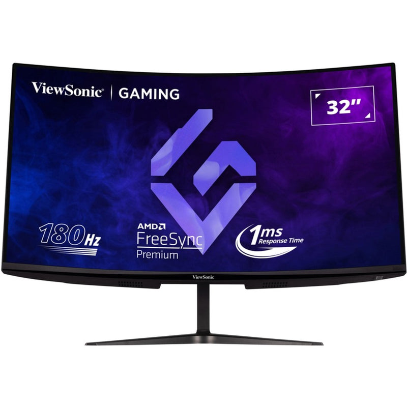Load image into Gallery viewer, Viewsonic vx3218c-2k 32 curved gaming monitor (zwart, 2x hdmi, 1x displayport, 180 hz)