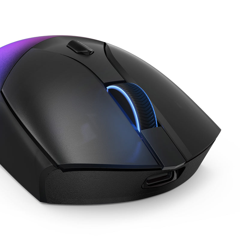 Afbeelding laden in galerijviewer, Lenovo legion m410 wireless rgb gaming mouse (zwart, 16.000 dpi, rgb, 2.4 ghz usb)