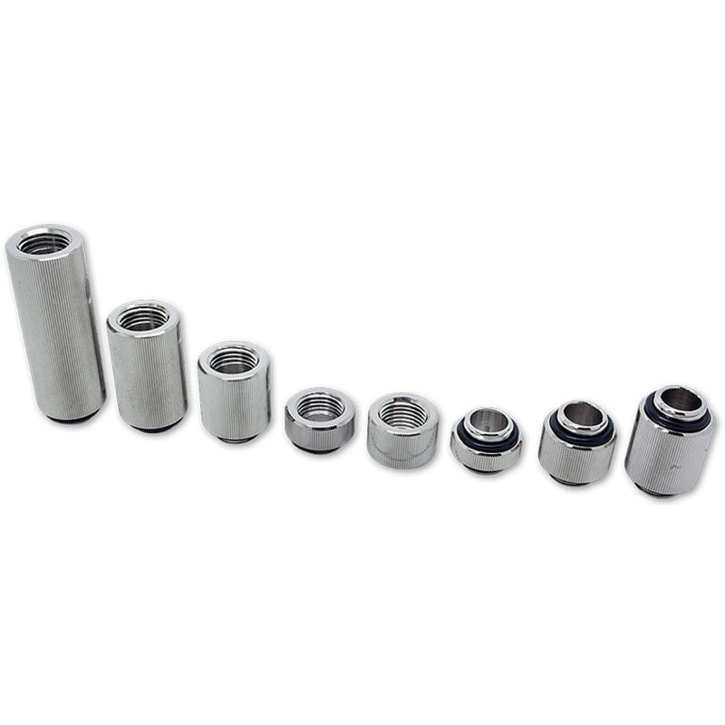 Load image into Gallery viewer, Ekwb ek-af extender 50 mm m-f g1 4 - black nickel verbinding (zwart zilver)