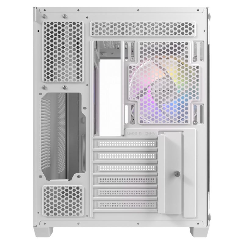 Load image into Gallery viewer, Antec cx800 argb midi tower behuizing (wit | 2x usb-a | tempered glass)