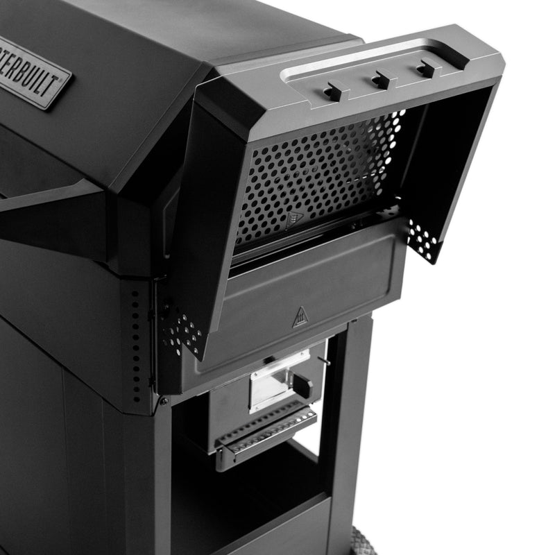 Load image into Gallery viewer, Masterbuilt autoignite series 545 digitale houtskoolbarbecue en -rookoven (zwart, wifi-besturing)