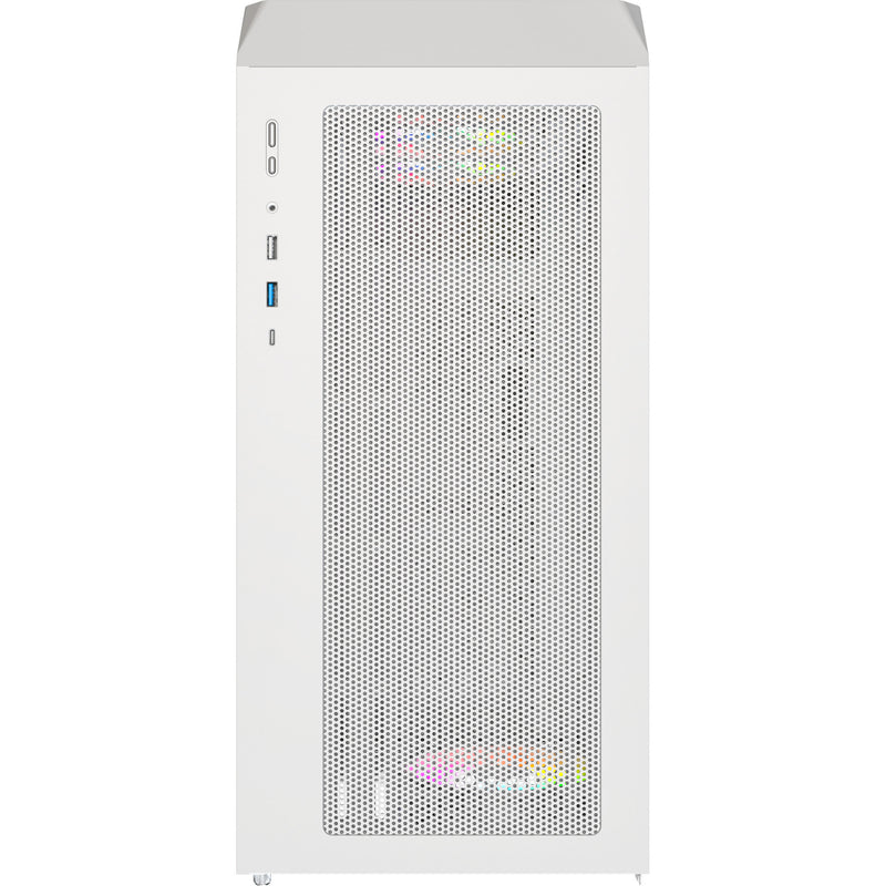 Load image into Gallery viewer, Montech x5m midi tower behuizing (wit | 2x usb-a | 1x usb-c | rgb | tempered glass)