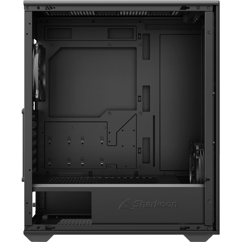 Load image into Gallery viewer, Sharkoon vk2 midi tower behuizing (zwart | 2x usb-a)