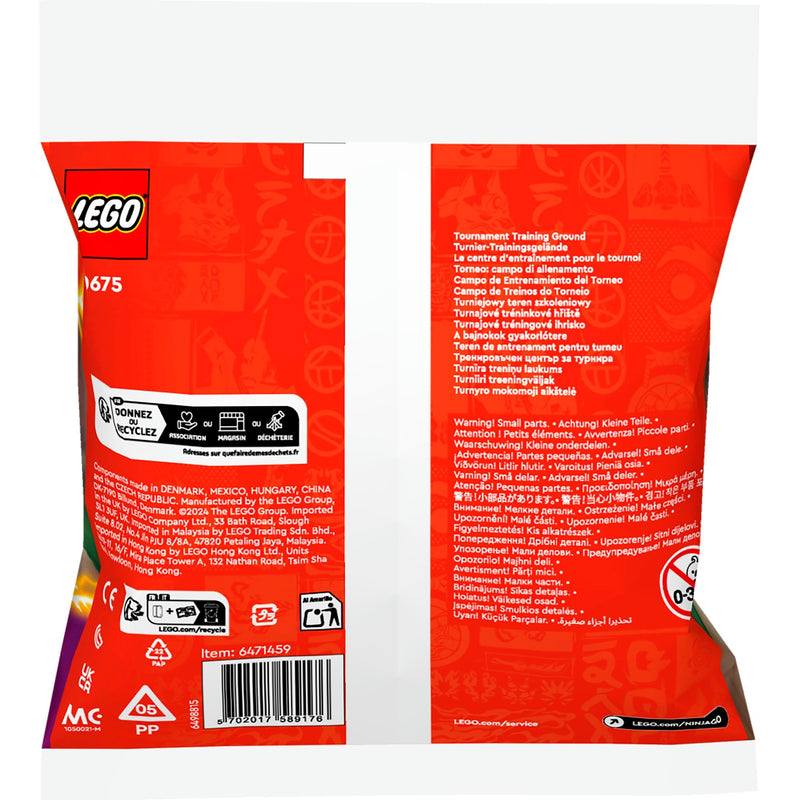 Afbeelding laden in galerijviewer, Lego ninjago - toernooi trainingsveld constructiespeelgoed (30675)